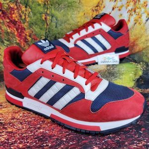 Adidas ZX 700 White/Dark Royal/University Red Mens 13